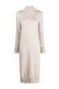 robe-midi-tricotee-a-col-cheminee