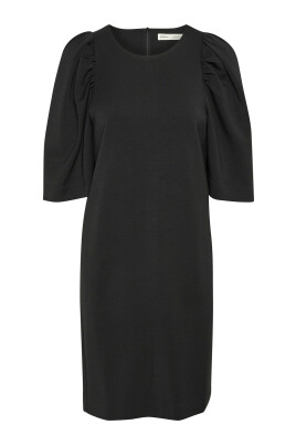 elegant-black-dress-with-3-4-sleeves
