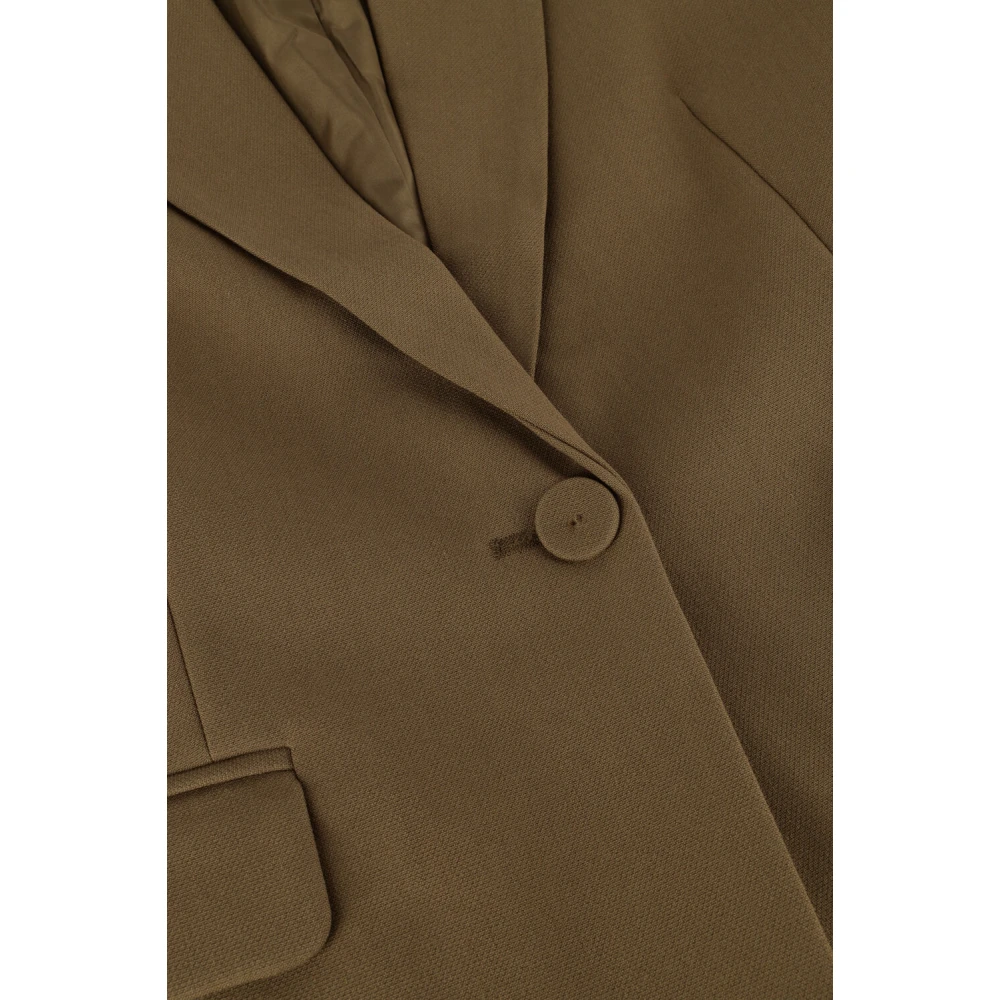 Y.A.S Groene Elegante Blazer voor Vrouwen Green Dames