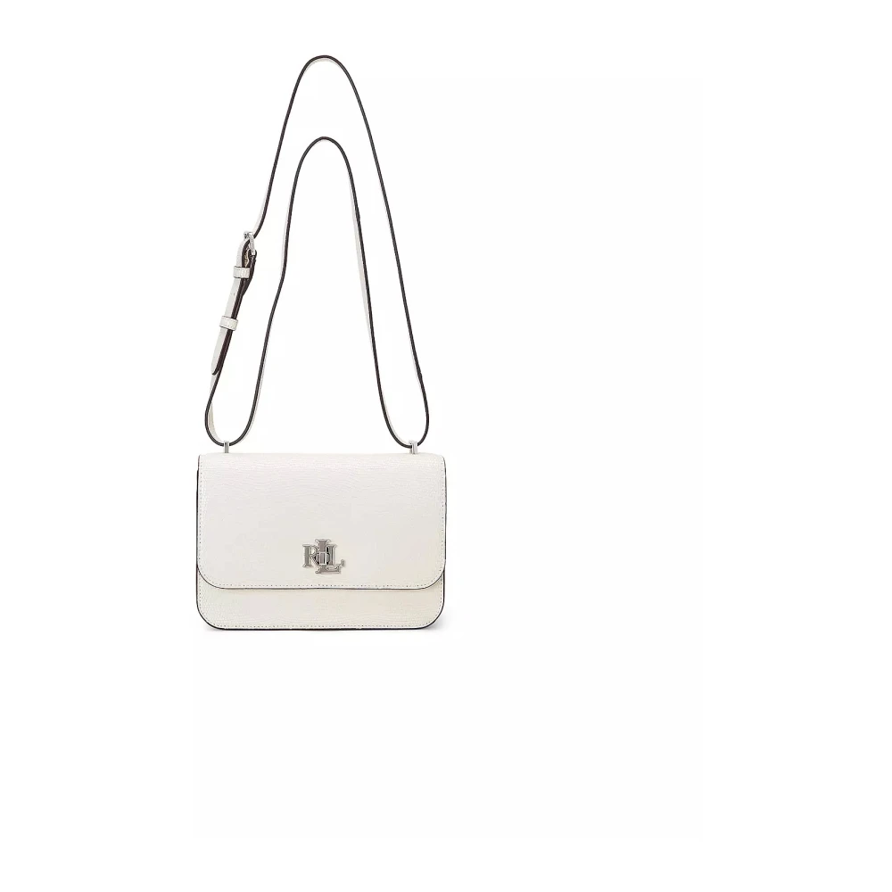Ralph Lauren Soft Sophee Schoudertas Medium White Dames
