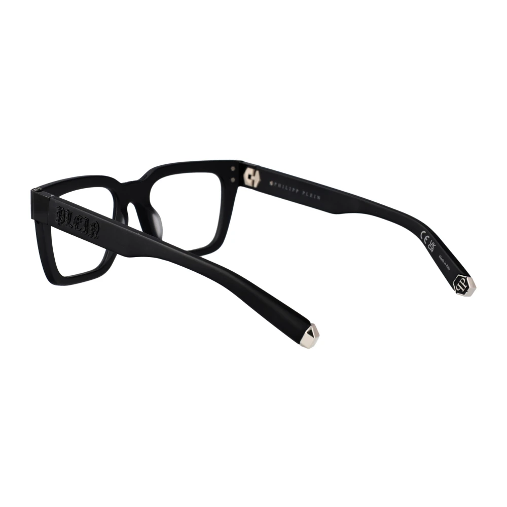 Philipp Plein Stijlvolle Optische Bril Vpp113M Black Heren
