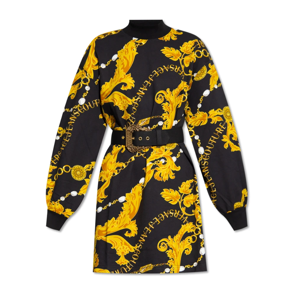 Versace Jeans Couture Women's Black Oversize Dress - Short Dresses - Xs - Dresses