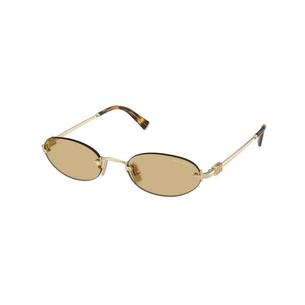 Miu Miu Women's Yellow Mu A54s Zvn10r Sunglasses