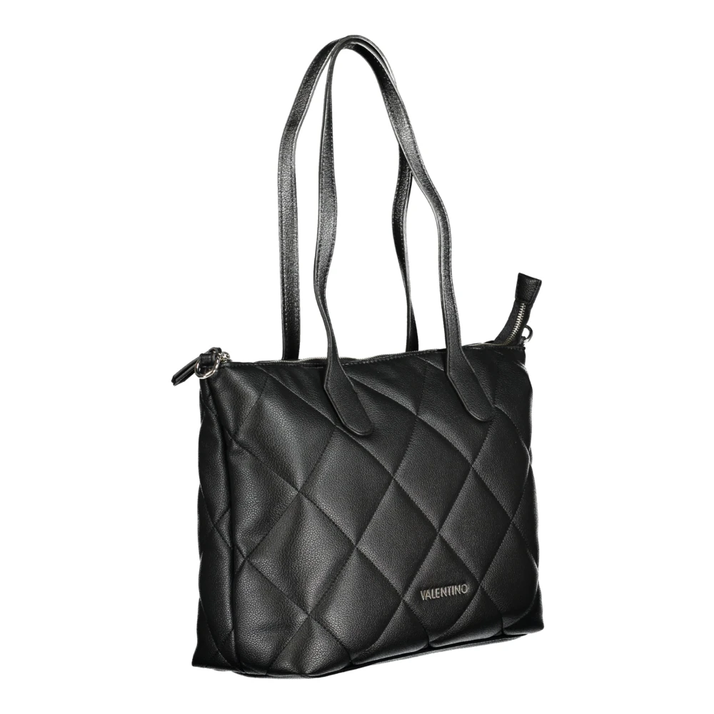 Valentino by Mario Valentino Zwarte schoudertas met kettinghandvat Black Dames