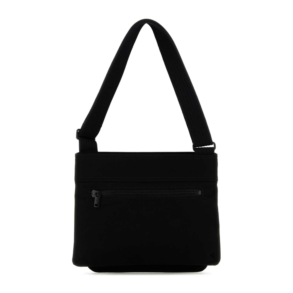 Y-3 Zwarte Canvas Schoudertas Black Heren