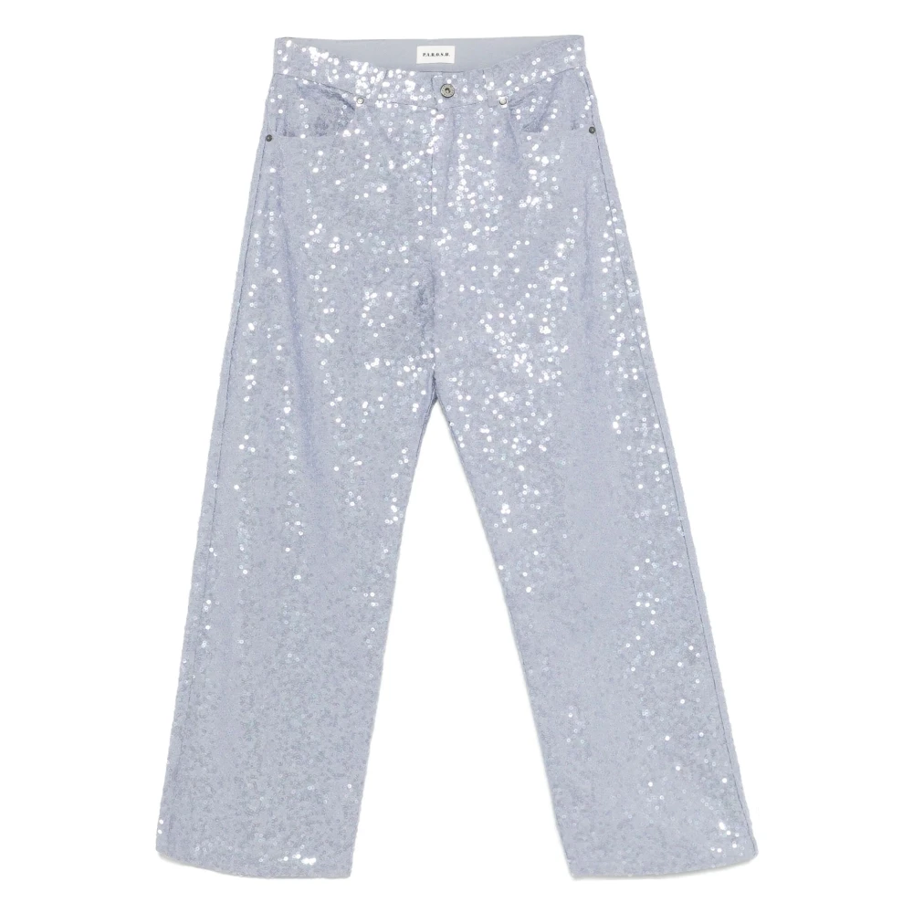 P.a.r.o.s.h. Blauwe Denim Jeans voor Mannen Blue Dames