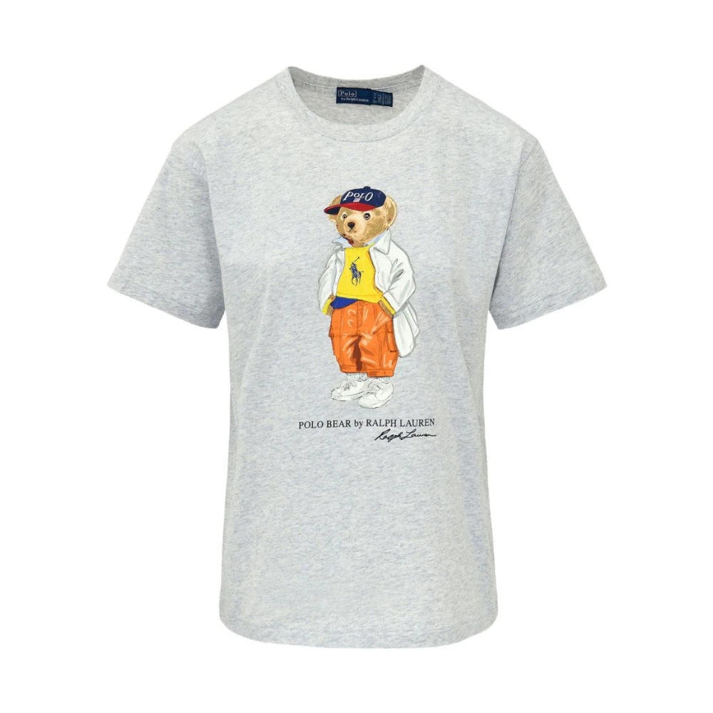 Polo Ralph Lauren Women's Gray T-Shirts And Polos