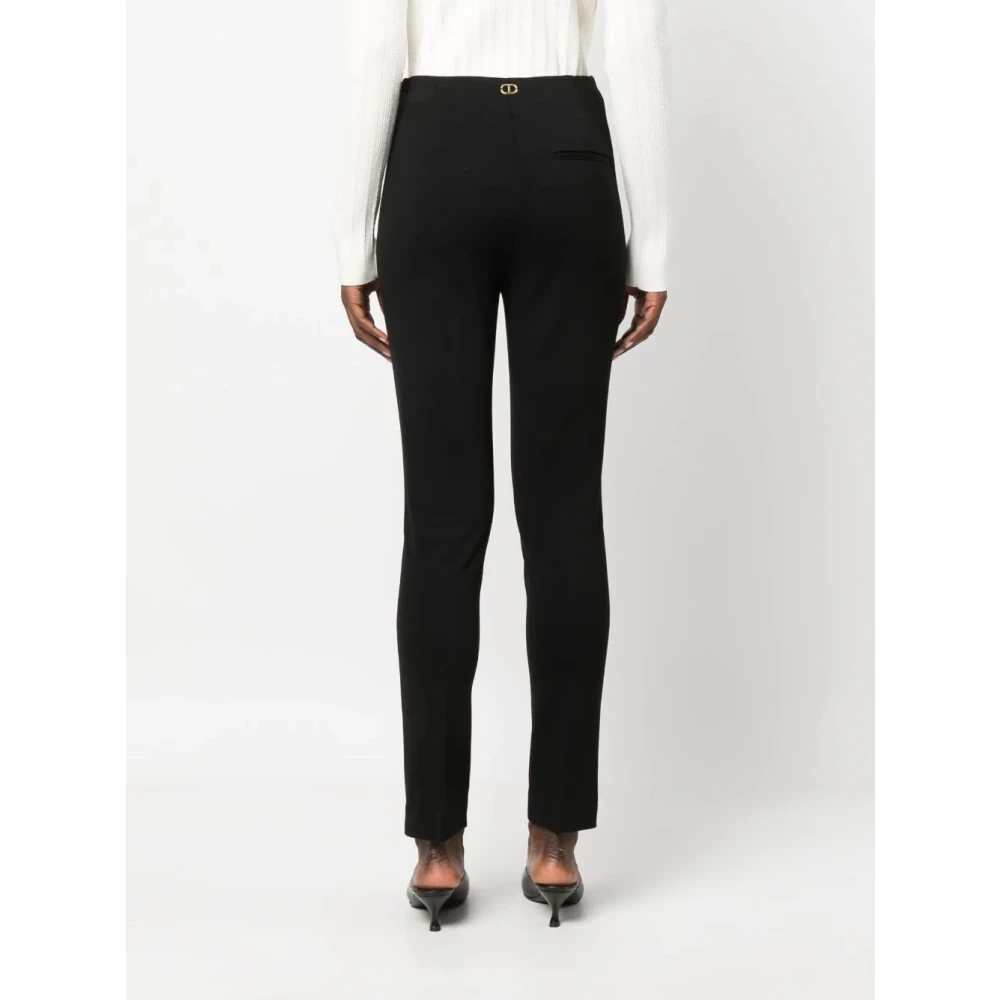Twinset Slimme Broek Art. 232Tp208A Black Dames