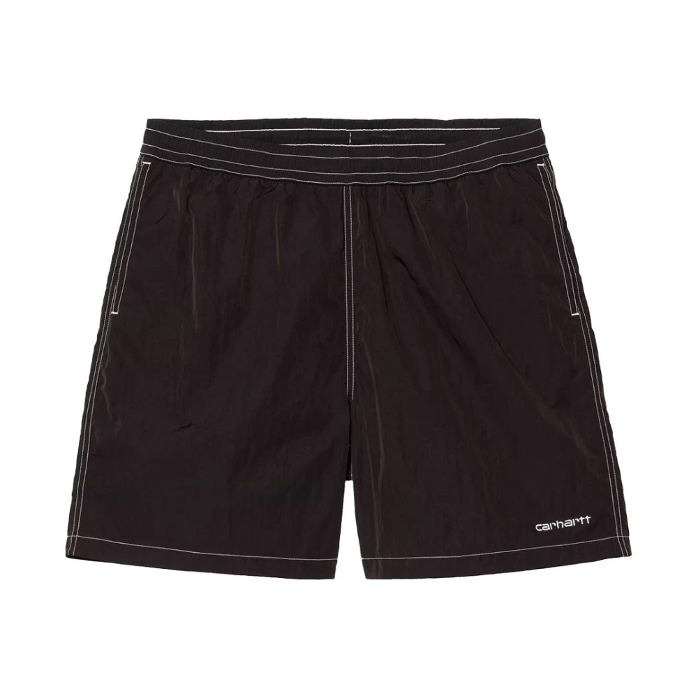 Carhartt Wip Men's Black Beachwear, S, Canby Swim Trunks
