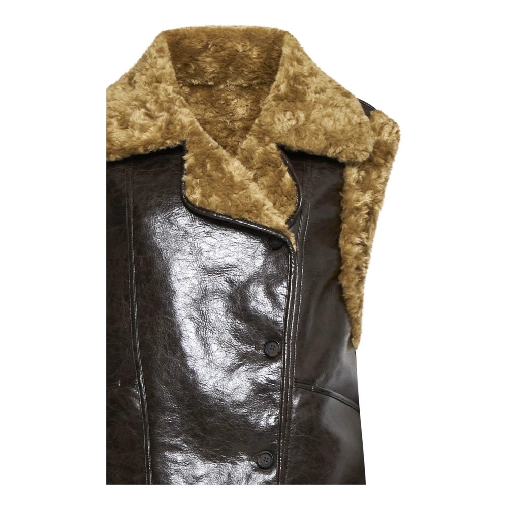Urbancode Stijlvolle Jassen Collectie Brown Dames