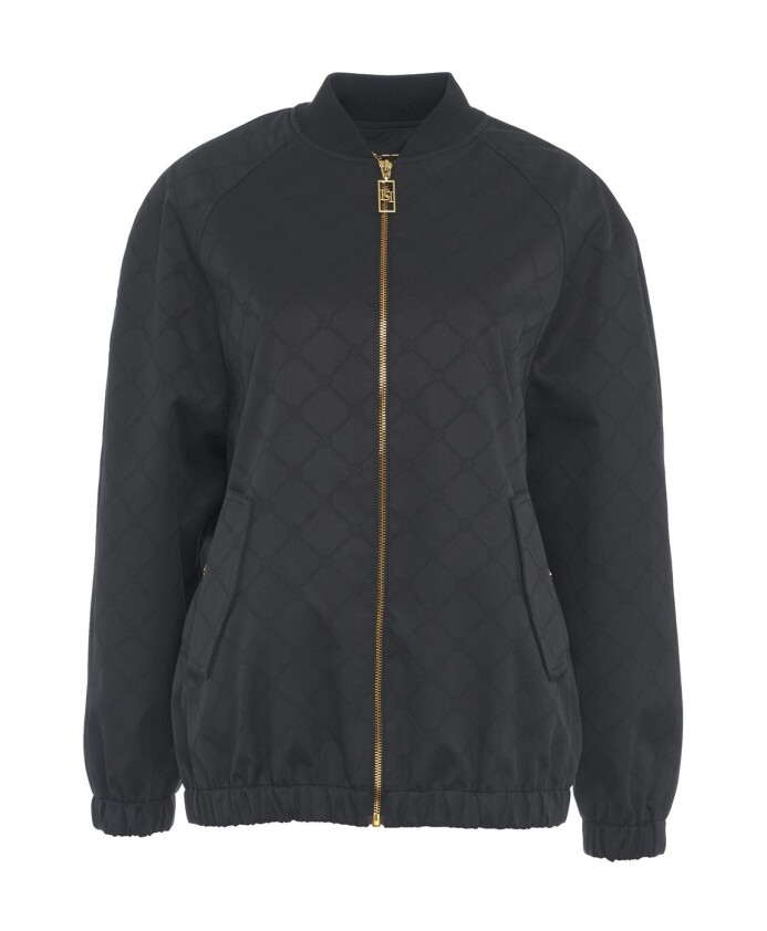 blouson-bomber-noir-avec-monogramme