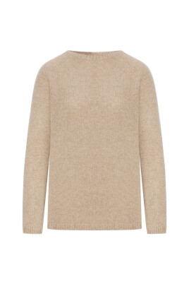 pull-beige-en-laine-raglan