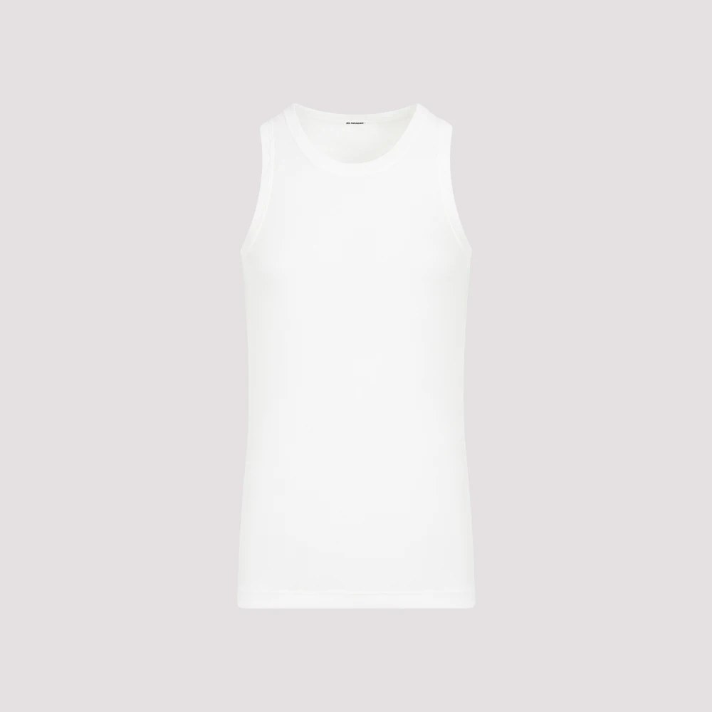 Jil Sander Polar Kit T-Shirt White Heren
