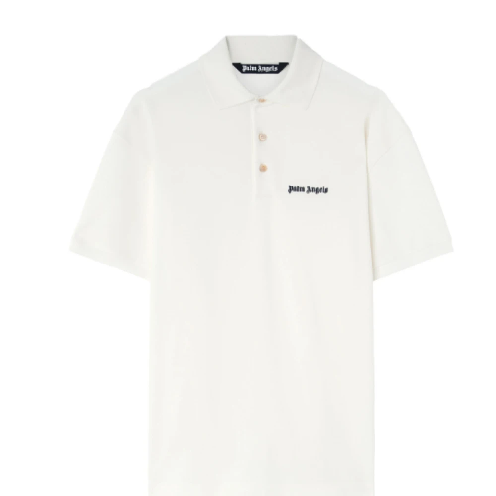 Palm Angels Polo Shirts Beige Heren