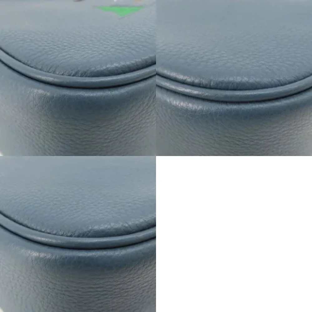 Coach Pre-owned Leather shoulder-bags Blue Dames