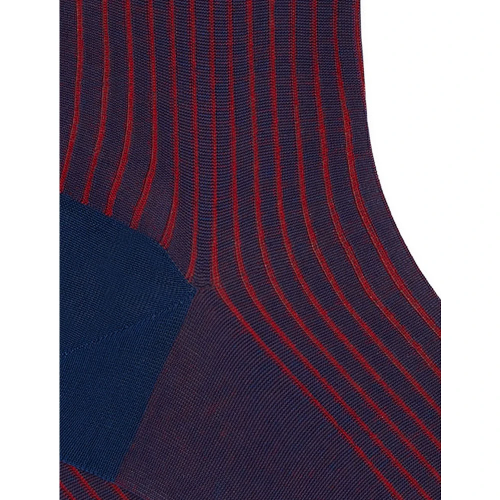 Gallo Korte katoenen herensokken in royal papavero Multicolor Heren
