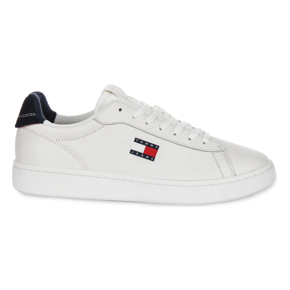 Tommy Jeans Men's White Sneakers, 10 Uk, Archive 98 Trainers