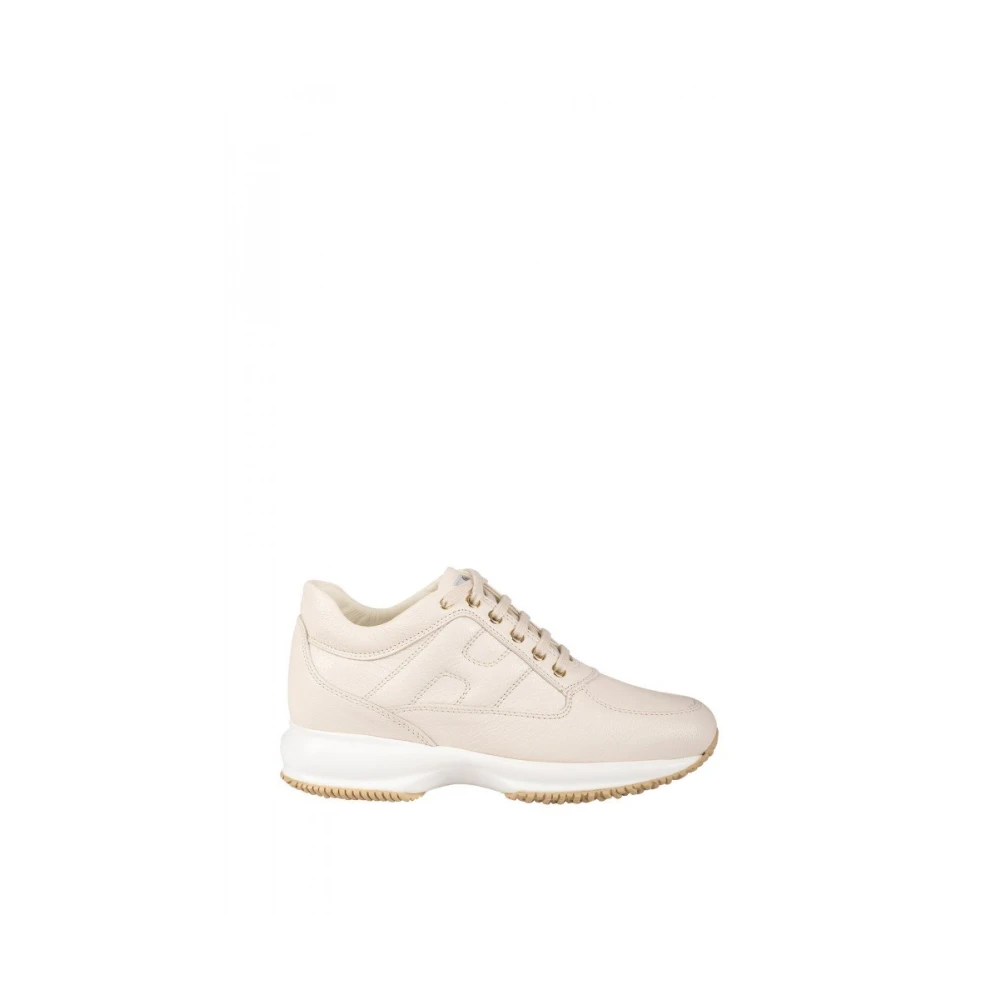 Hogan Stijlvolle Sneakers Dames Schoenen Beige