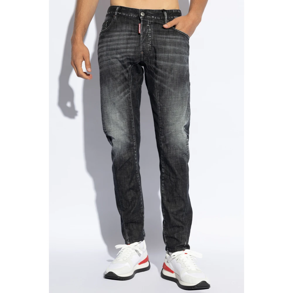 Dsquared2 Jeans Tody Biker Black Heren