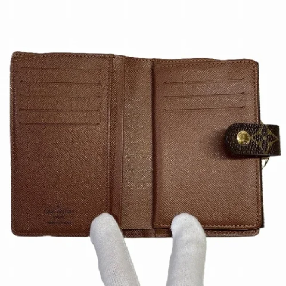 Louis Vuitton Vintage Pre-owned Canvas wallets Brown Dames