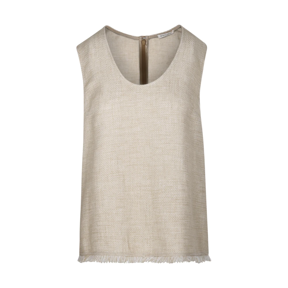By Malene Birger Houten Overhemd met Platte Kraag By Herenne Birger Beige Dames