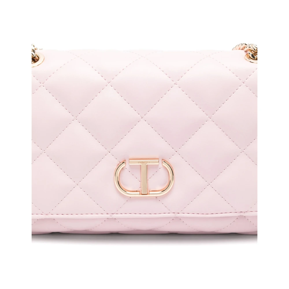 Twinset Roze Omslag Ketting Schoudertas Pink Dames
