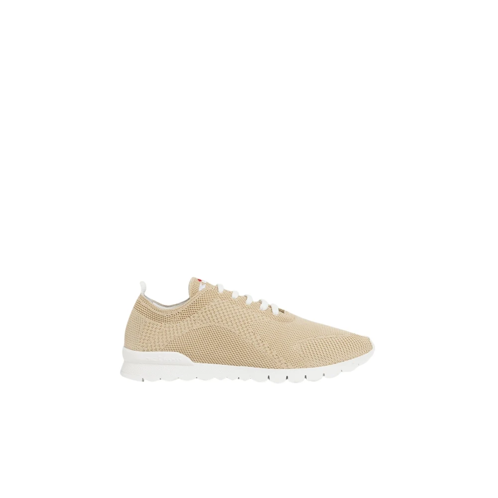 Kiton Strogekleurde Gebreide Sneakers Heren Schoenen Beige