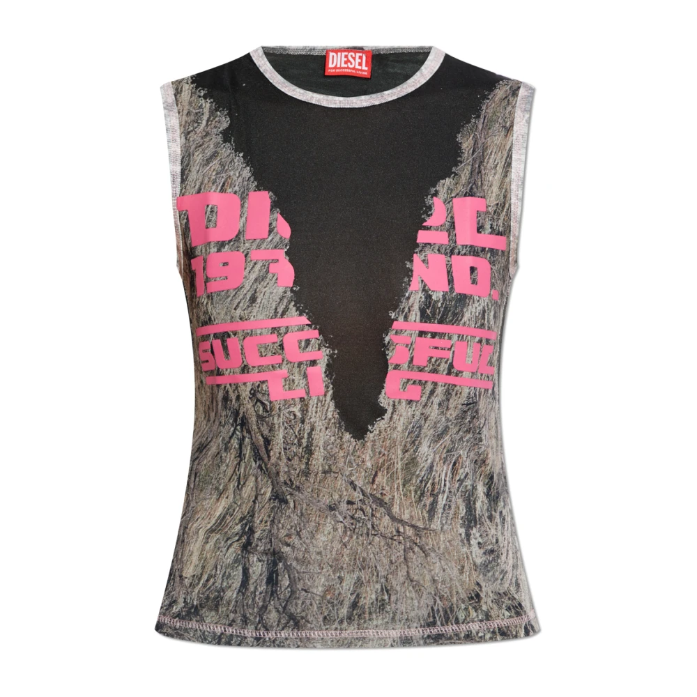 Diesel Top T-Melya Gray Dames
