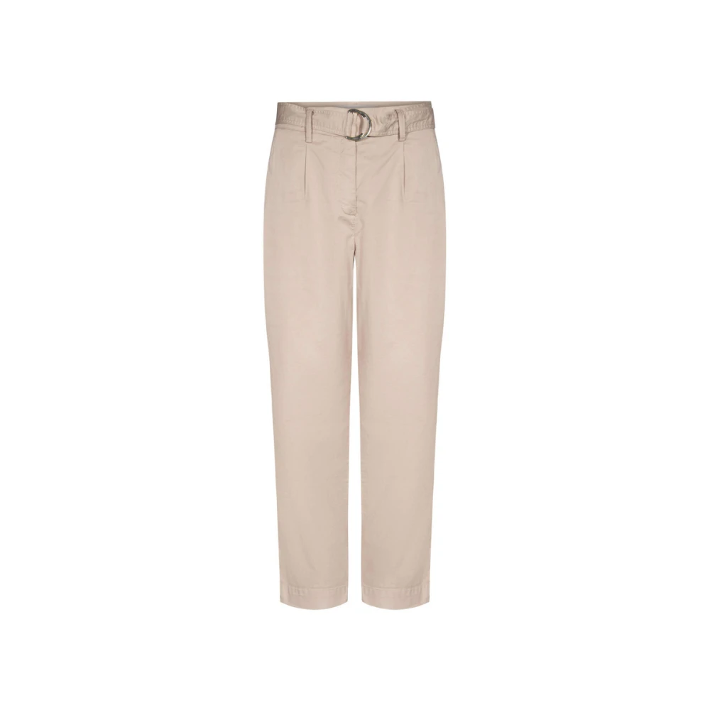 RAFFAELLO ROSSI Relaxed Fit Damesbroek Beige Dames