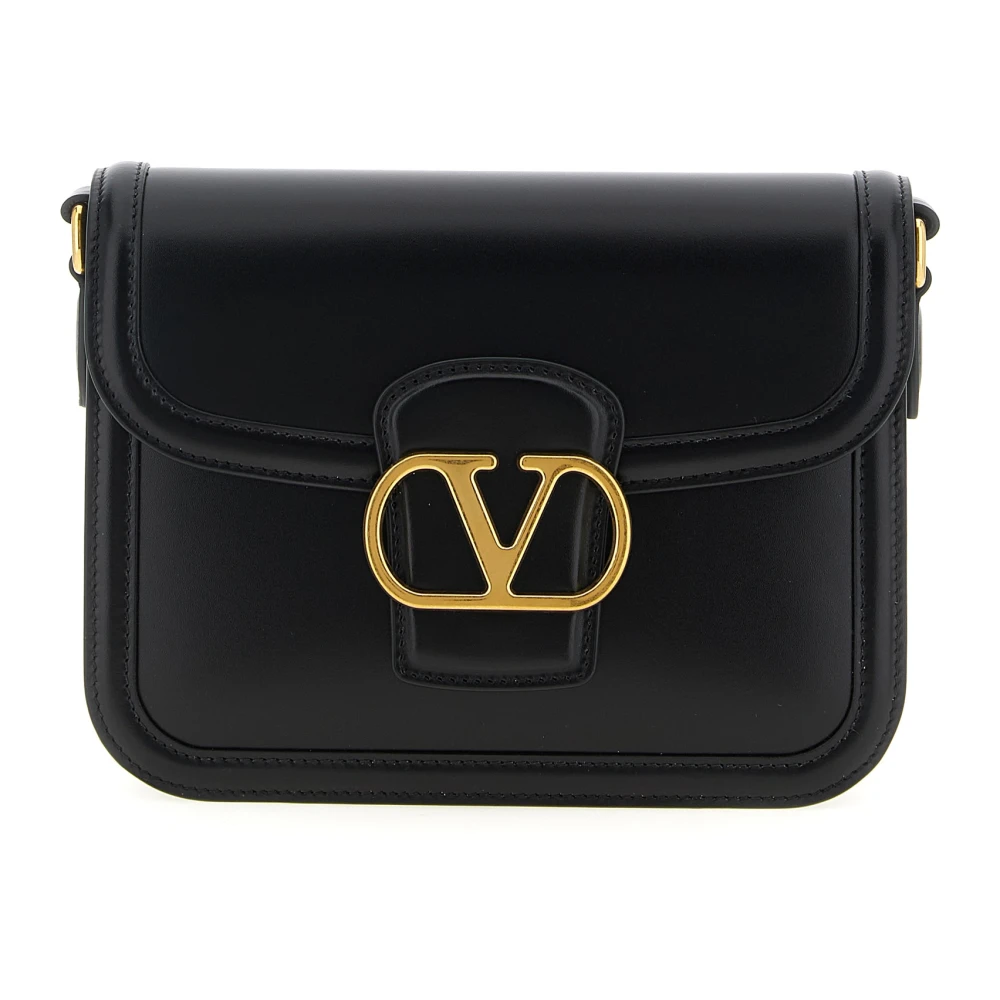 Valentino Garavani Women's Black Cross Body Bags, One Size, 9To5 Small Shoulder Bag
