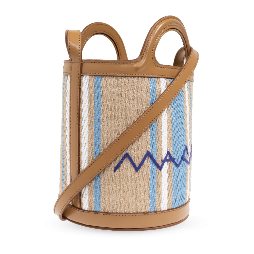 Marni Tropicalia bucket tas Multicolor Dames