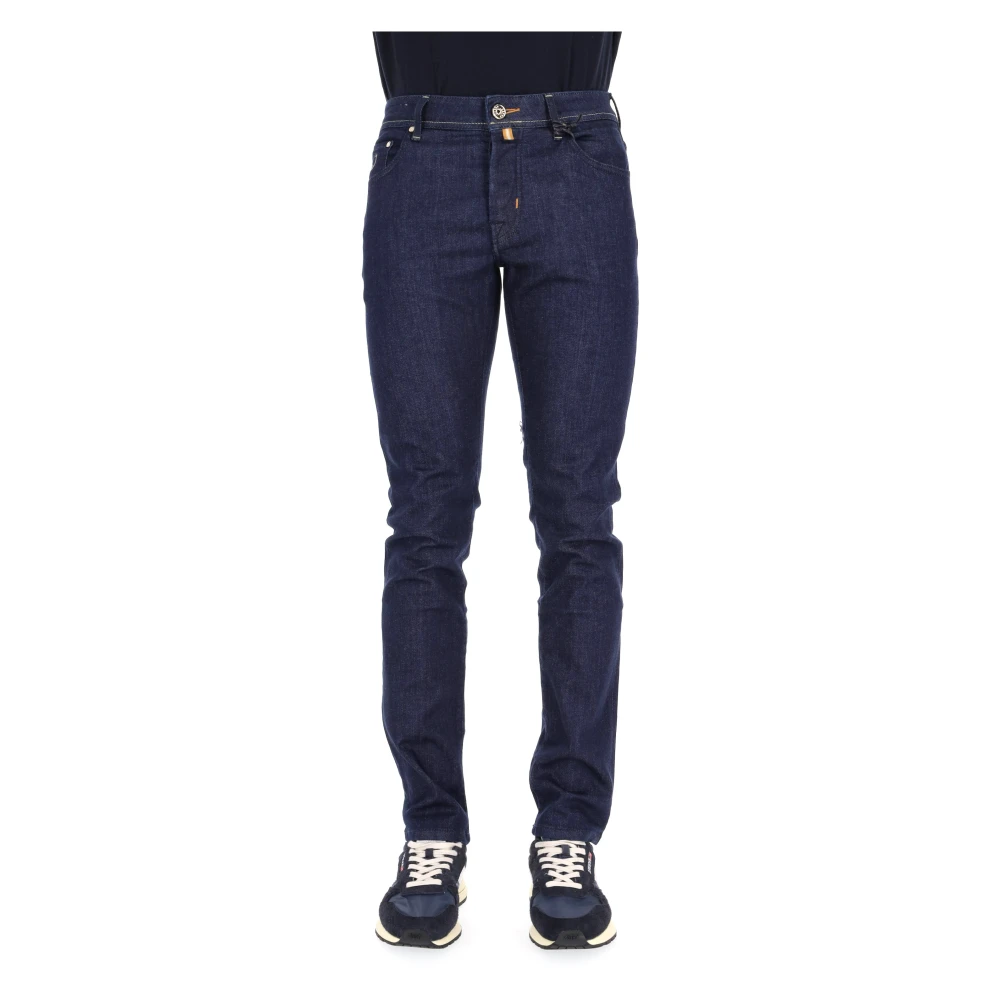 Jacob Cohën Blå Slim-Fit Jeans