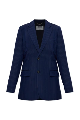 Mixed Fabric Blazer