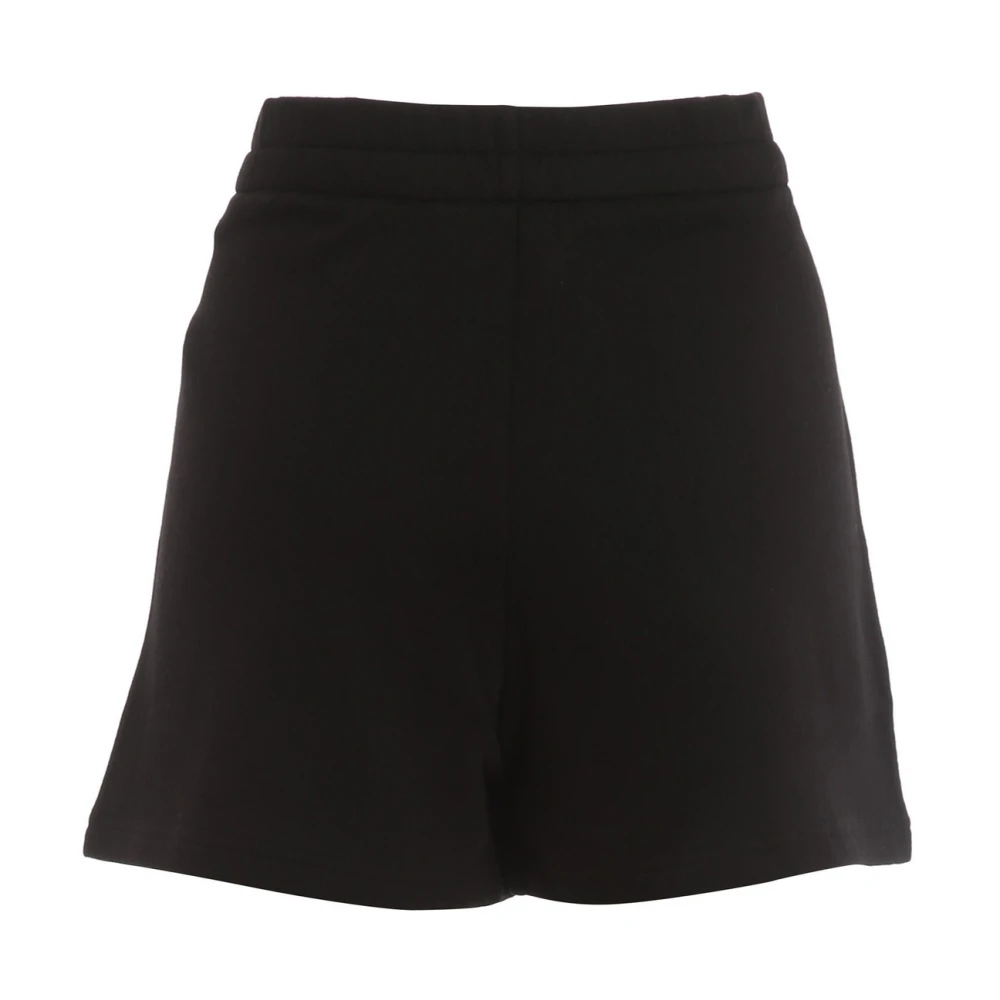 Moncler Zwarte katoenen shorts gemaakt in Turkije Black Dames