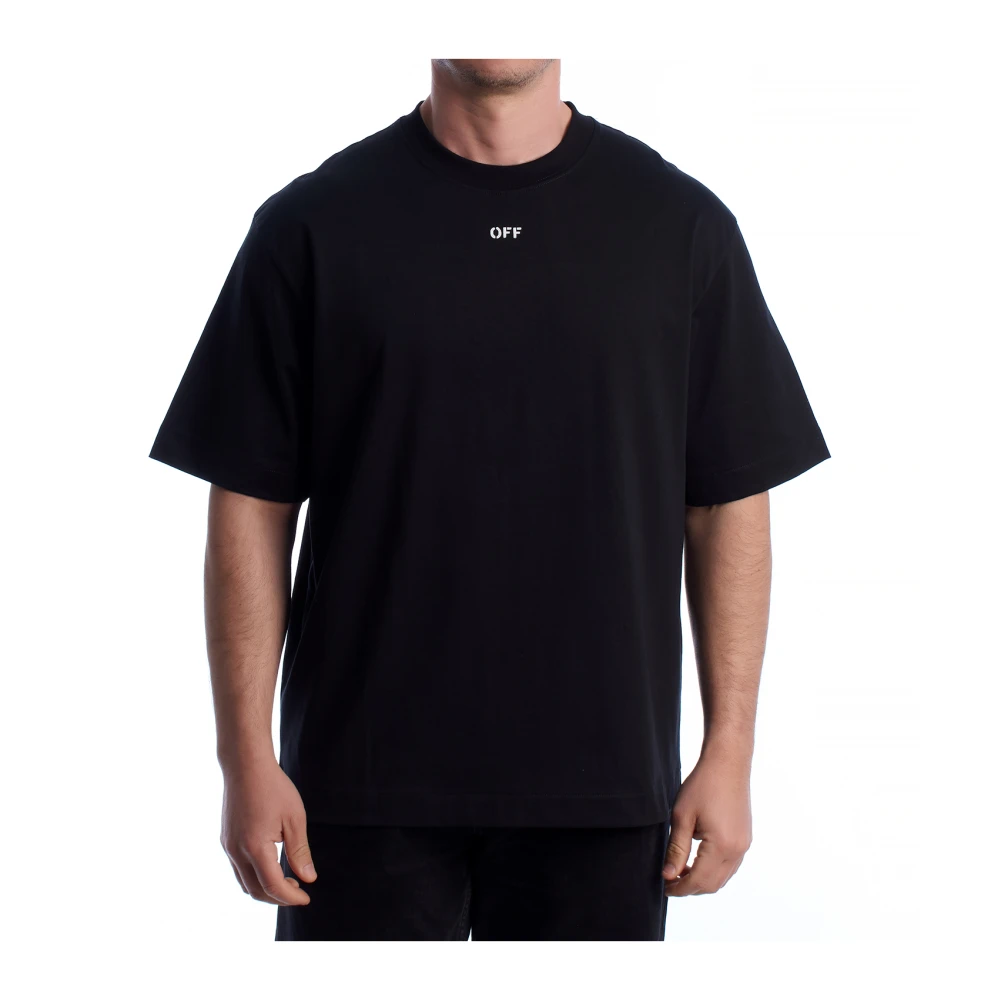 Off White Men's Black T-Shirts, L, Scribble Diags Skate T-Shirt
