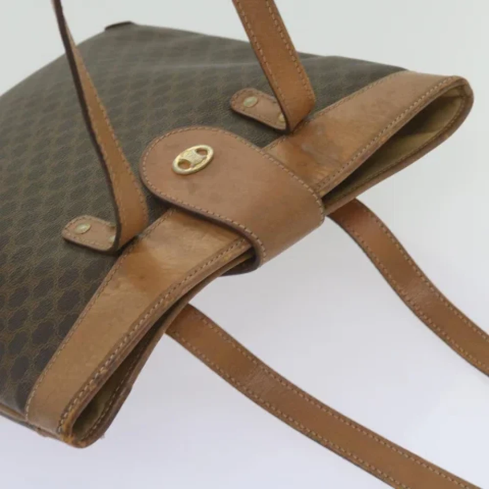 Celine Vintage Pre-owned Leather totes Brown Dames