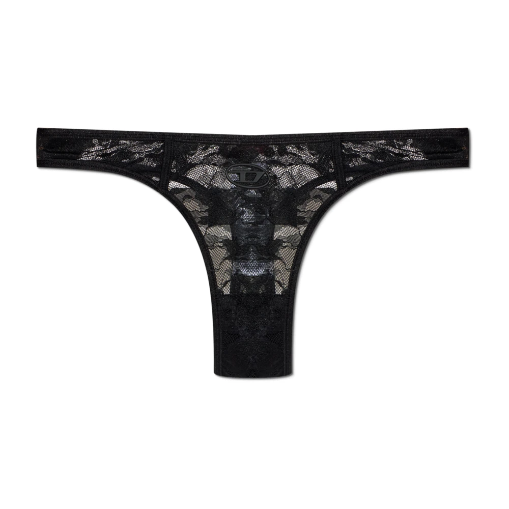 Diesel Donna Nero Mutande, Xs, New,