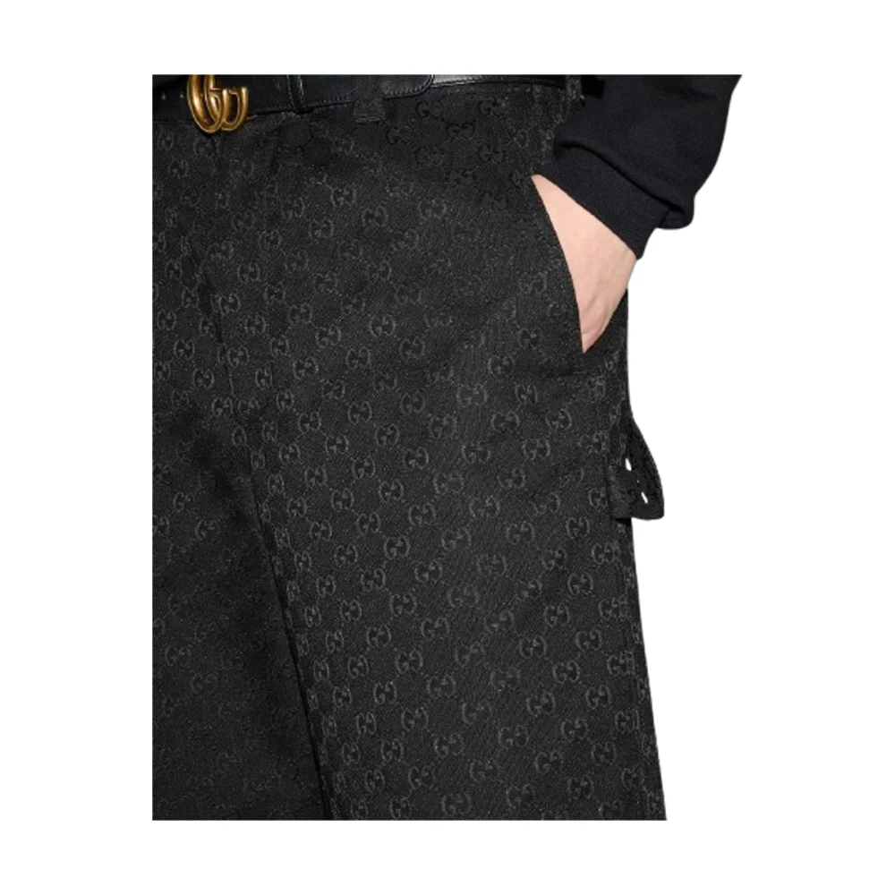 Gucci Stijlvolle Bermuda H24 Geur Black Heren