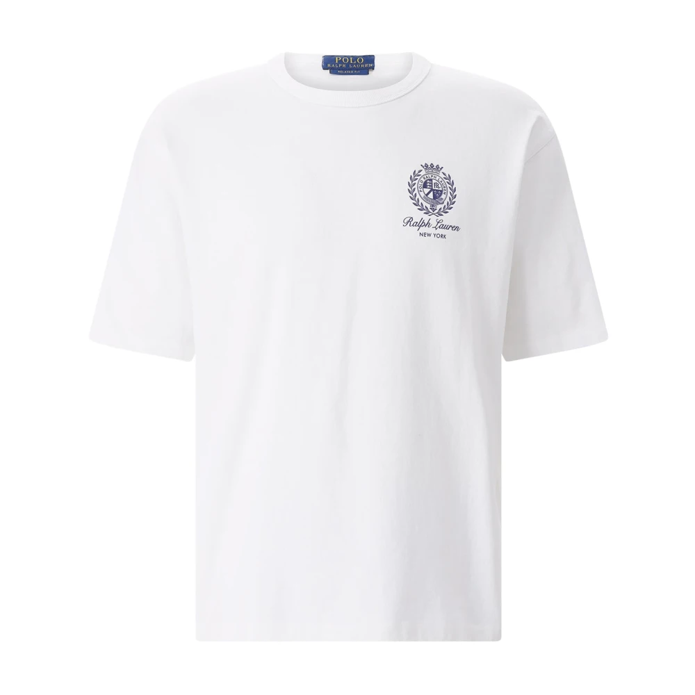 Polo Ralph Lauren Uomo Bianco Top, 2XL, New,