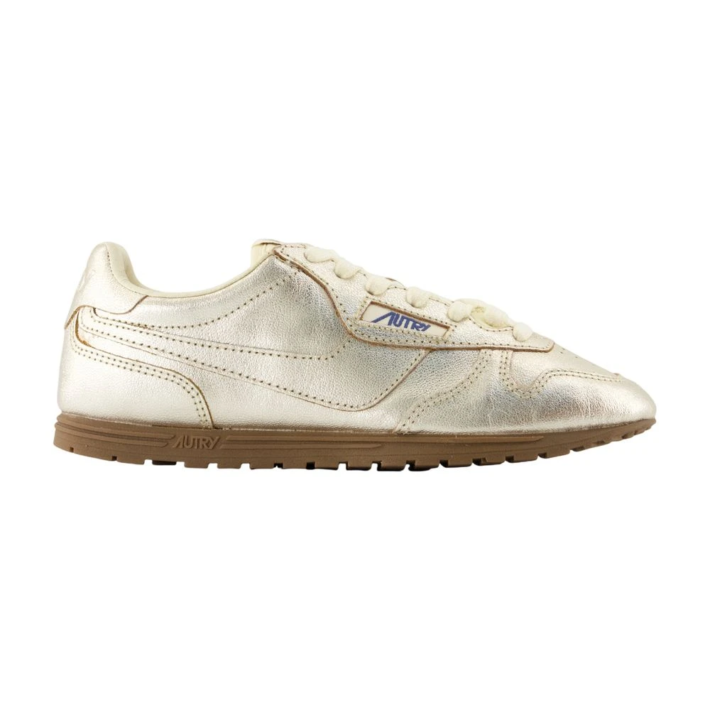 Autry Metallic Nylon Windspin Sneakers