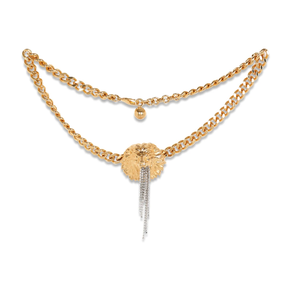 Balmain Mujer Amarillo - Cinturón De Cadena De León - Accessories - M