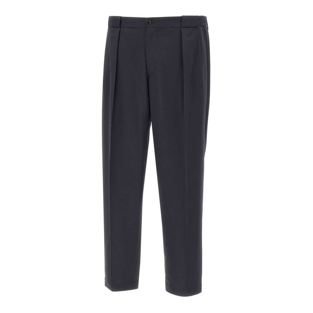 Briglia Men's Blue Straight Trousers, L, Portobellos Trousers