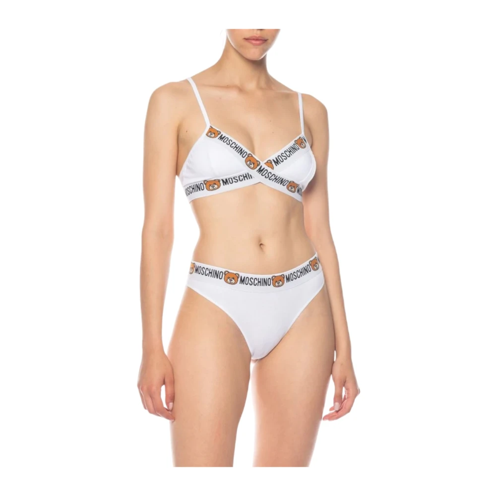 Moschino 2-Pack Slip Ondergoed White Dames