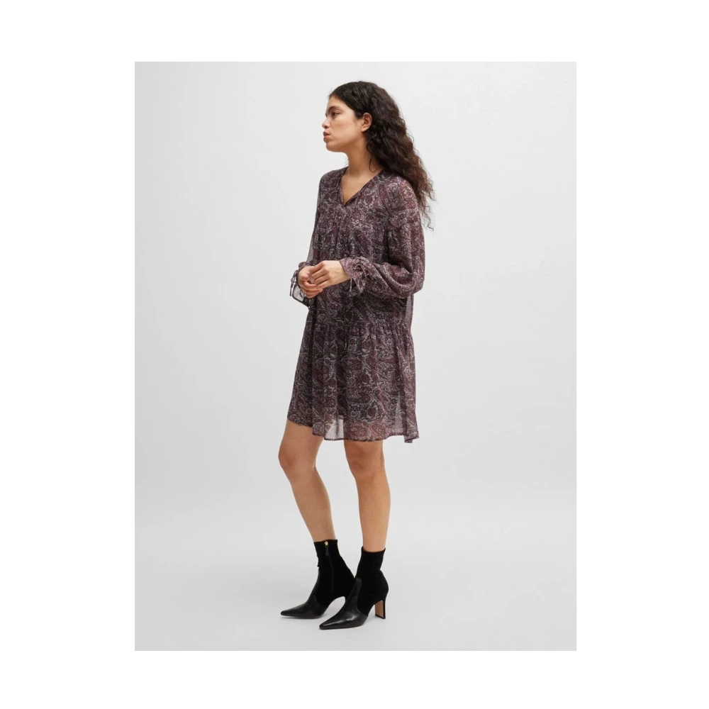 Hugo Boss Elegante Jurk voor Vrouwen Multicolor Dames