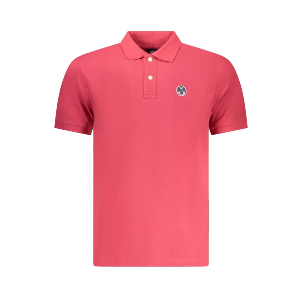 North Sails Mannelijk Rood Tops Heren, Xl, Katoen, Cotton Polo Shirt