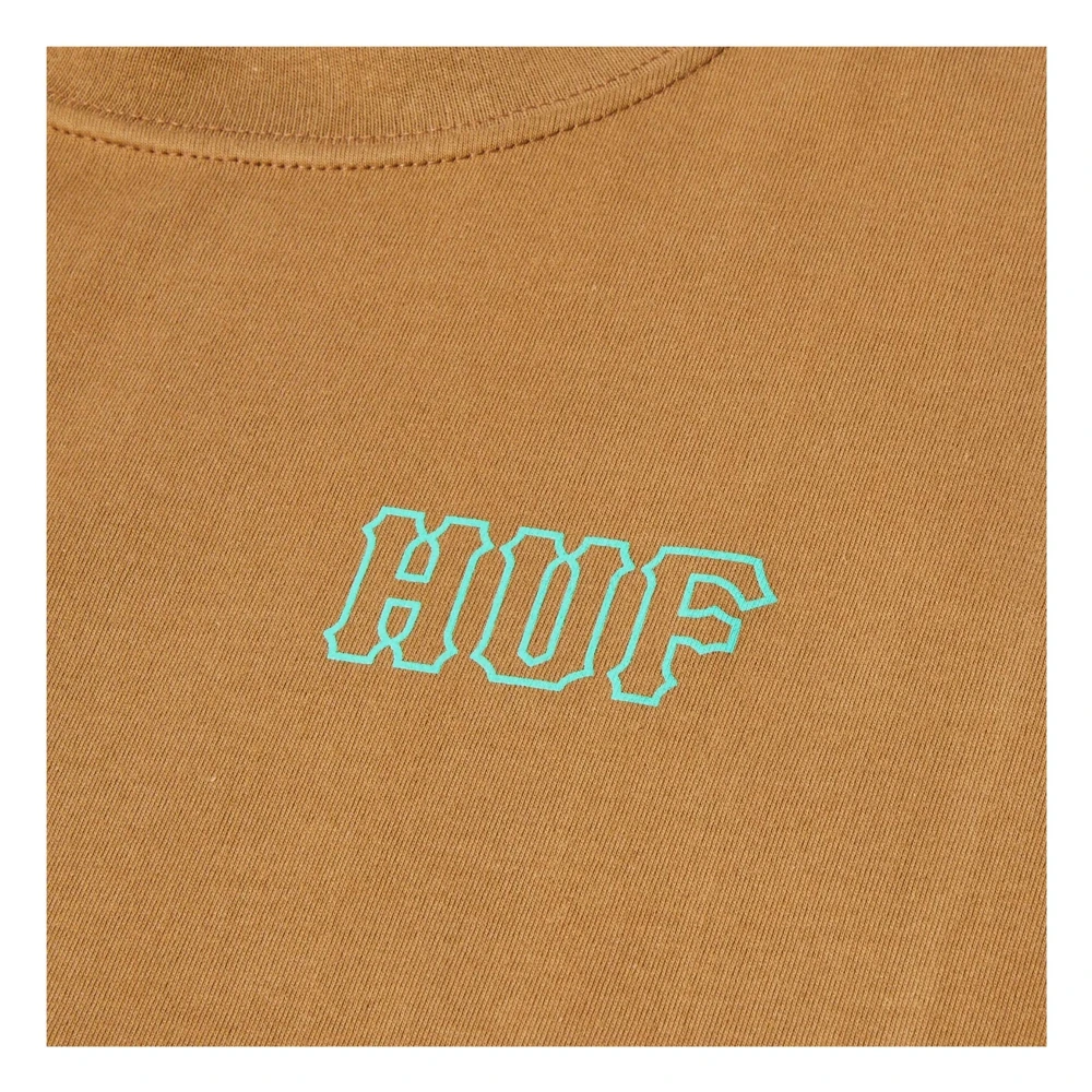 HUF T-shirt Brown Heren