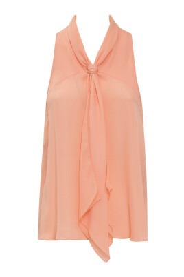 draped-knude-aermelos-top