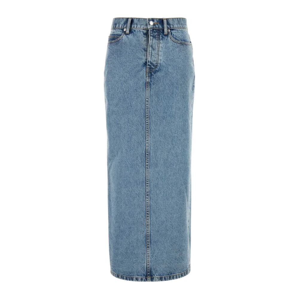 Alexander wang Denim Versierde Rok Blue Dames