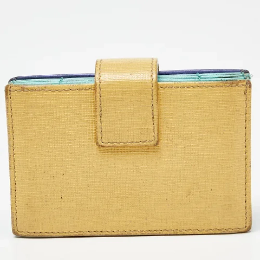 Fendi Vintage Pre-owned Leather wallets Multicolor Dames