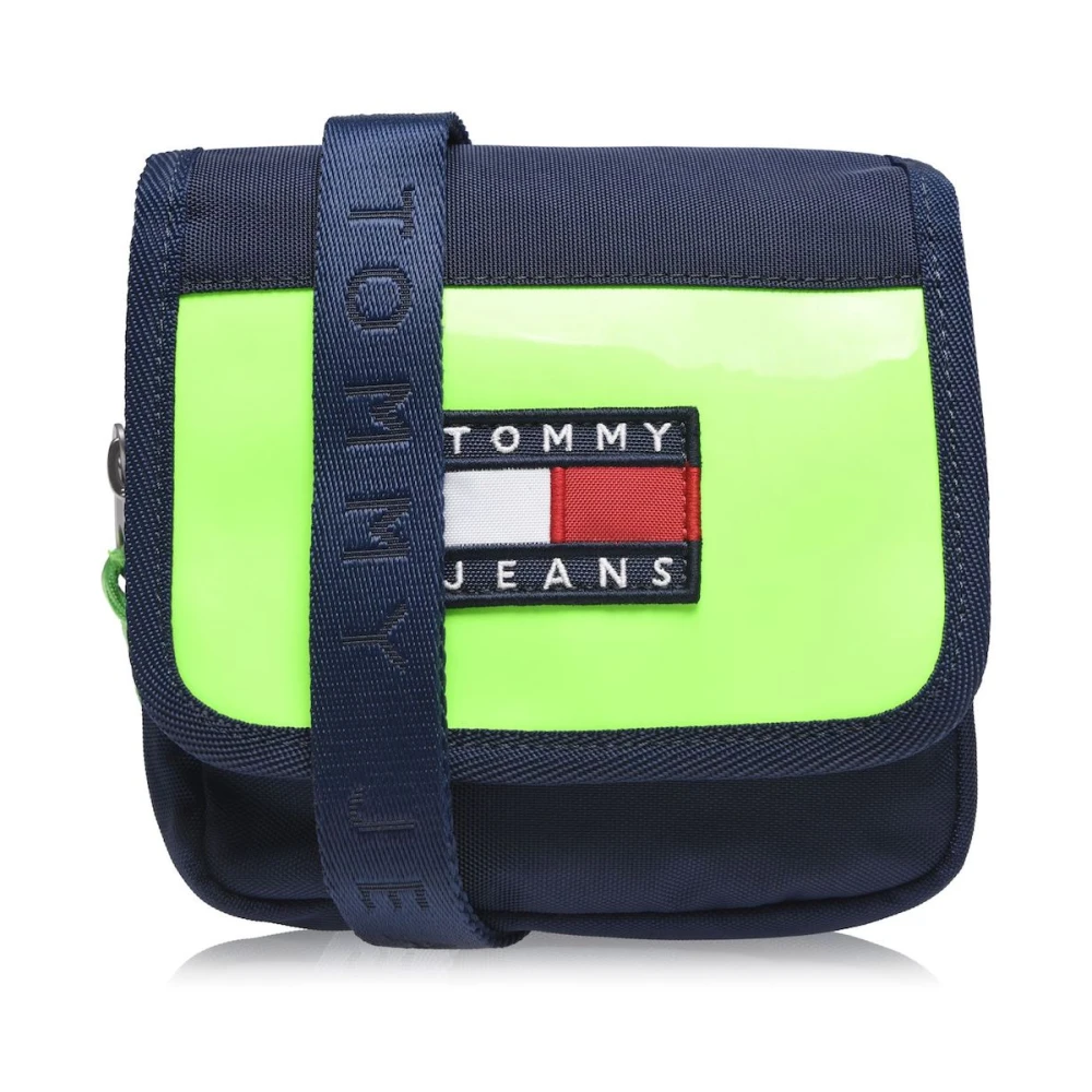 Tommy Hilfiger Men's Blue Bags, Male, One Size, Tommy Jeans Heritage Crossbody Bag